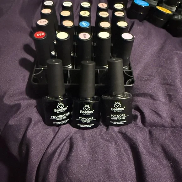 Beetles and Modelones Gel Nail Polish Set